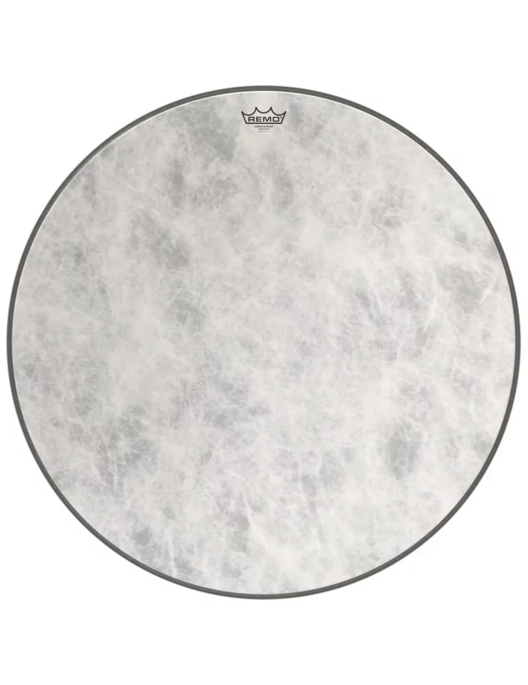  REMO FA-1528-00 28" FIBERSK.3 AMBASSADOR BASS|MusicGoodDeal 