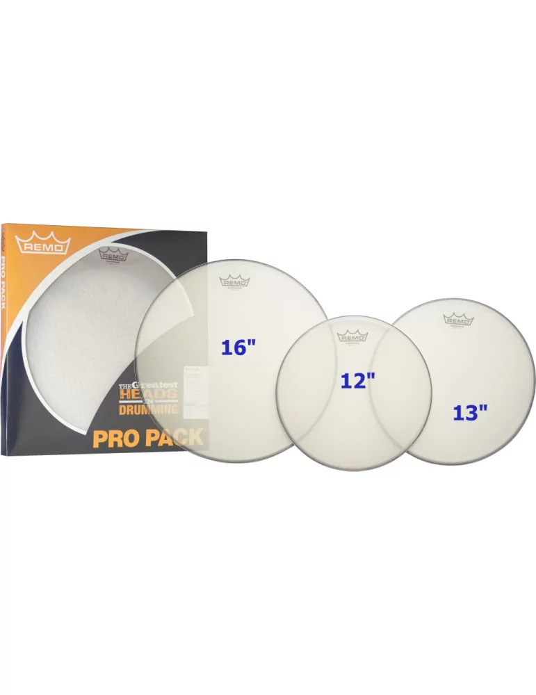  REMO PP-2272-SN Tom pack (12", 13", 16" Silentstroke)|MusicGoodDeal 