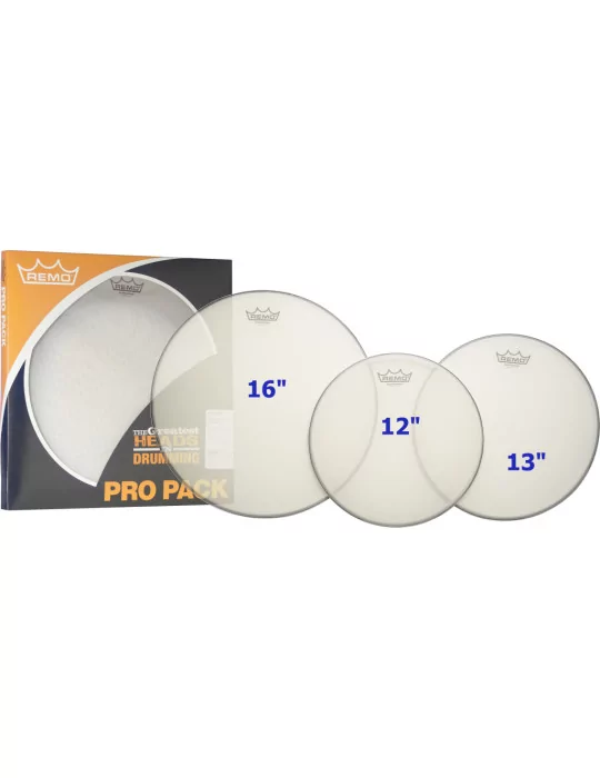  REMO PP-2272-SN Tom pack (12", 13", 16" Silentstroke)|MusicGoodDeal 