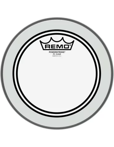  REMO P3-0308-BP 08" Powerstroke 3 Ambassador Clear Tom Head|MusicGoodDeal 