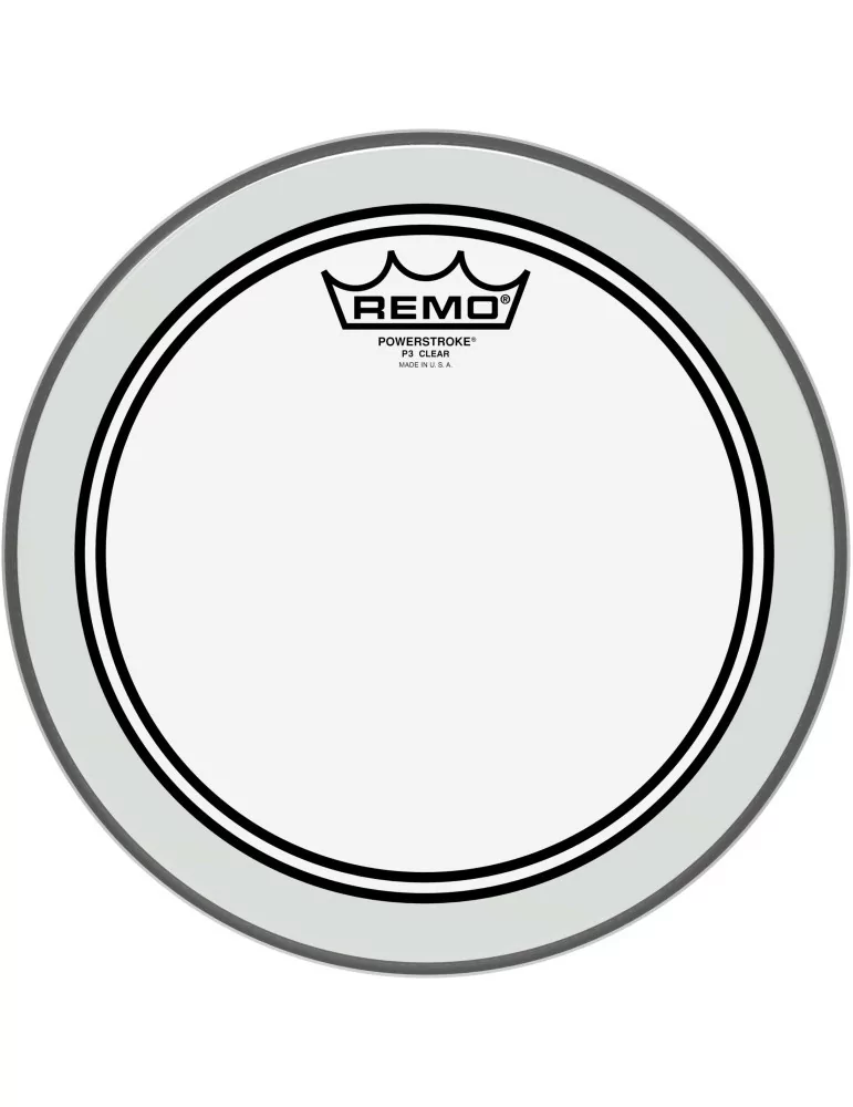  REMO P3-0310-BP 10" Powerstroke 3 Ambassador Clear Tom/ Snare head|MusicGoodDeal 