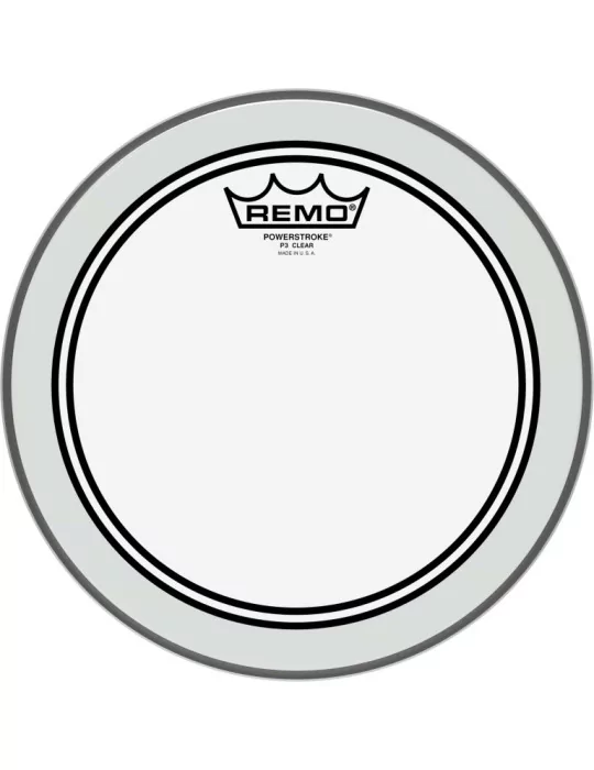 REMO P3-0310-BP 10" Powerstroke 3 Ambassador Clear Tom/ Snare head|MusicGoodDeal 