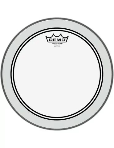  REMO P3-0312-BP 12" Powerstroke 3 Ambassador Clear Tom/ Snare head|MusicGoodDeal 
