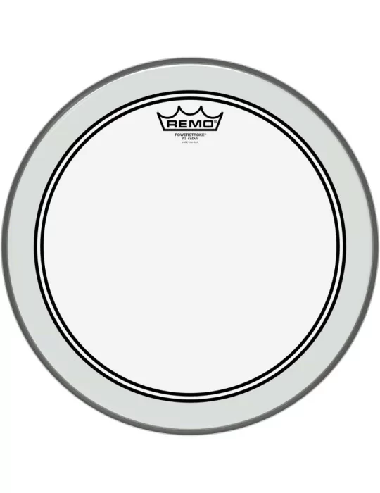  REMO P3-0313-BP 13" PWRSTRK.3 CLEAR|MusicGoodDeal 