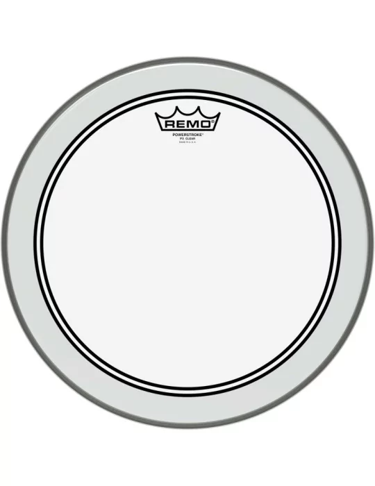  REMO P3-0314-BP 14" Powerstroke 3 Ambassador Clear Tom/ Snare/ Floortom head|MusicGoodDeal 