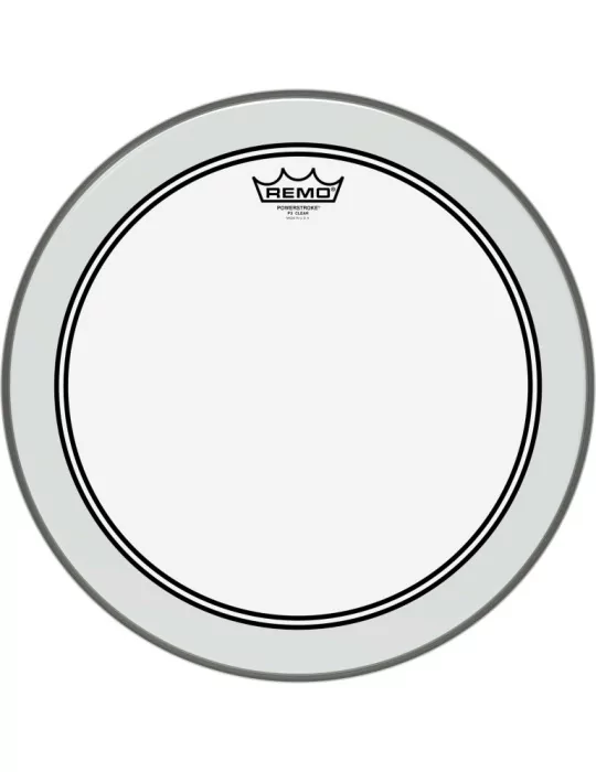  REMO P3-0316-BP 16" PWRSTRK.3 CLEAR|MusicGoodDeal 