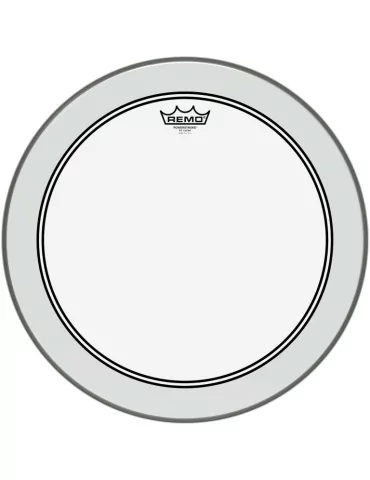 REMO P3-0318-BP 18" Powerstroke 3 Ambassador Clear Floortom Head|MusicGoodDeal 