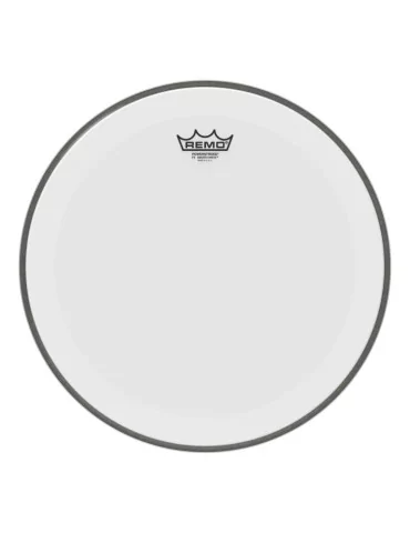  REMO P3-1216-C1 16" PWRSTRK.3 SM-WH NO STRIPE|MusicGoodDeal 