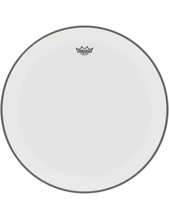  REMO P3-1224-C1 Parche Powerstroke 3 blanco liso de 24 "para bombo|MusicGoodDeal 