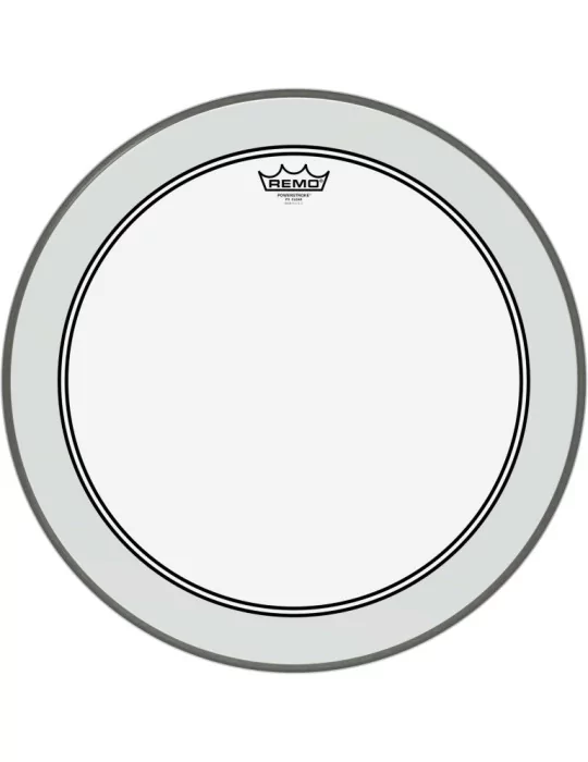  REMO P3-1322-C2 Parche transparente Powerstroke 3 de 22 "para bombo|MusicGoodDeal 