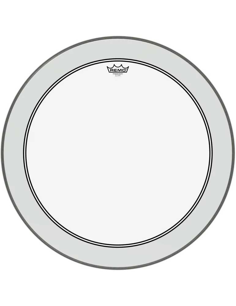 REMO P3-1326-C2 Cabezal Powerstroke 3 transparente de 26 "para bombo|MusicGoodDeal 