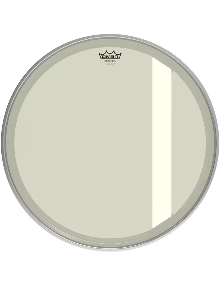  REMO P3-1022-00-FLT Parche de Bombo Powerstroke 3 Hazy Felt Tone de 22 "|MusicGoodDeal 