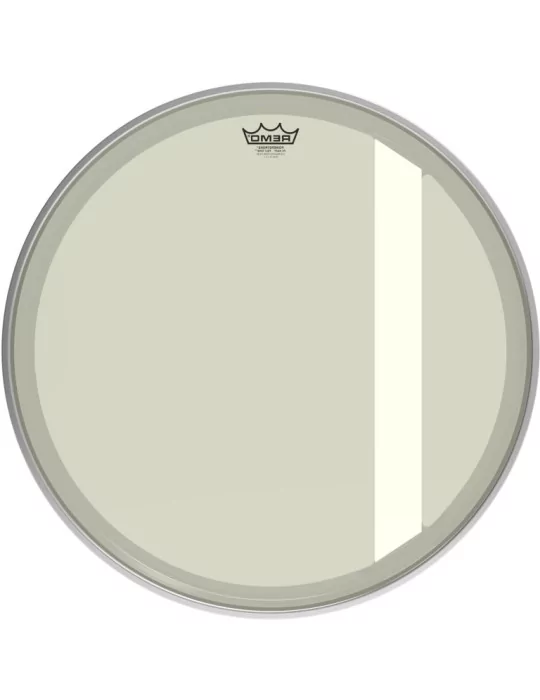  REMO P3-1022-00-FLT Parche de Bombo Powerstroke 3 Hazy Felt Tone de 22 "|MusicGoodDeal 