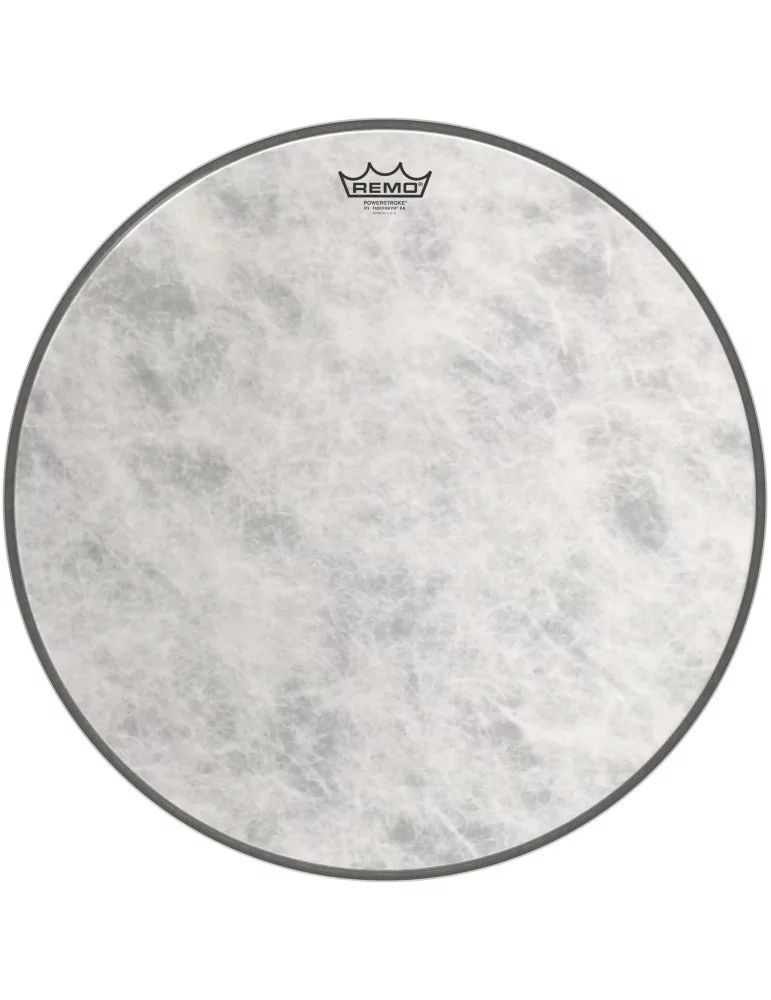  REMO P3-1520-FA Parche Powerstroke 3 Fiberskyn 3 mediano de 20 "para bombo|MusicGoodDeal 