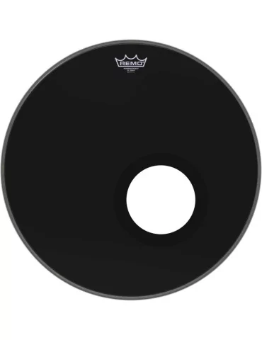  REMO P3-1020-ES-DM Parche Powerstroke 3 Ebony 20 "para bombo|MusicGoodDeal 