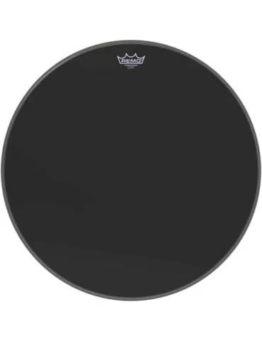  REMO P3-1023-ES 23" Powerstroke 3 Ebony bass drum head with dynamo underlay|MusicGoodDeal 
