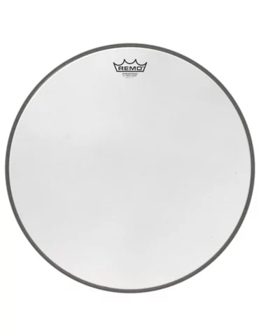  REMO P3-1818-WS 18" PWRSTRK.3 WHITE SUEDE|MusicGoodDeal 