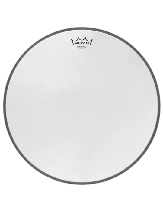  REMO P3-1818-WS 18" PWRSTRK.3 WHITE SUEDE|MusicGoodDeal 
