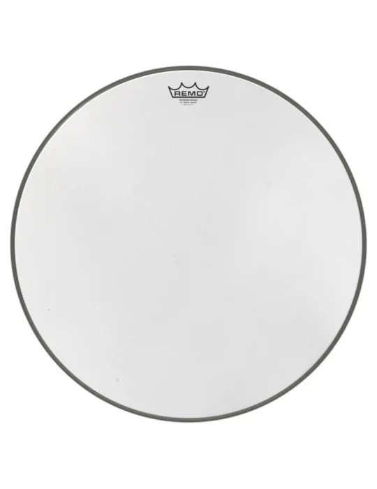  REMO P3-1824-WS 24" PWRSTRK.3 WHITE SUEDE|MusicGoodDeal 