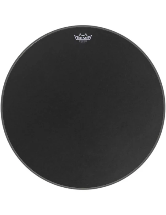  REMO P3-1824-ES Parche Powerstroke 3 Black Suede 24 "para bombo|MusicGoodDeal 
