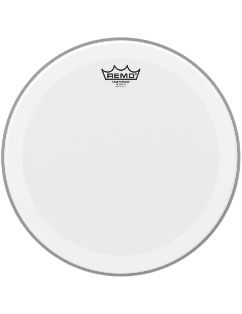  REMO P4-0115-BP 15" Powerstroke 4 Coated Tom/ Snare/ Floortom head with double layer|MusicGoodDeal 