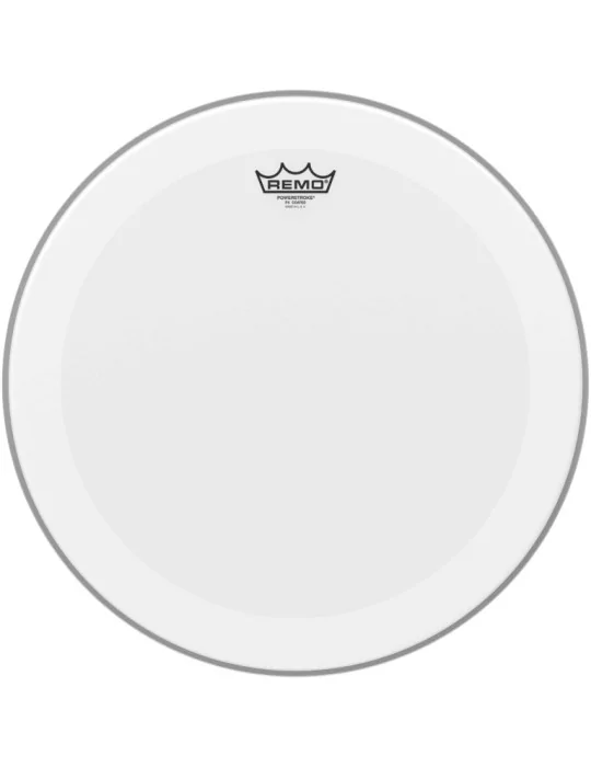  REMO P4-0118-BP 18" Powerstroke 4 Coated Bass Drum/Floortom Head with double layer|MusicGoodDeal 