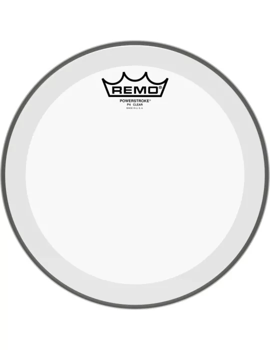  REMO P4-0310-BP 10" Powerstroke 4 Clear Tom/ Snare Head with double layer|MusicGoodDeal 