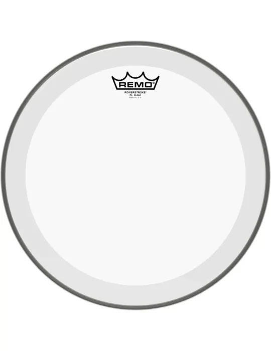  REMO P4-0313-BP 13" PWRSTRK.4 CLEAR|MusicGoodDeal 
