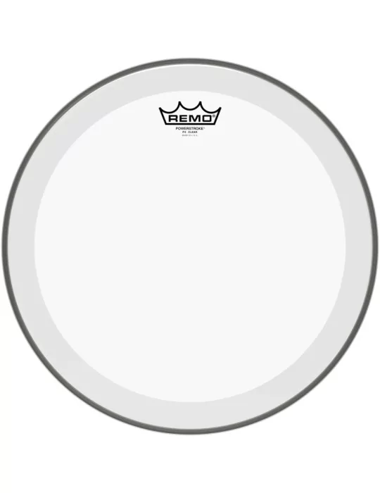  REMO P4-0315-BP 15" Powerstroke 4 Clear Tom/ Snare/ Floortom Head with double layer|MusicGoodDeal 
