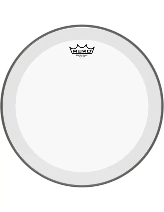  REMO P4-0316-BP 16" Powerstroke 4 Clear Floortom head with double layer|MusicGoodDeal 
