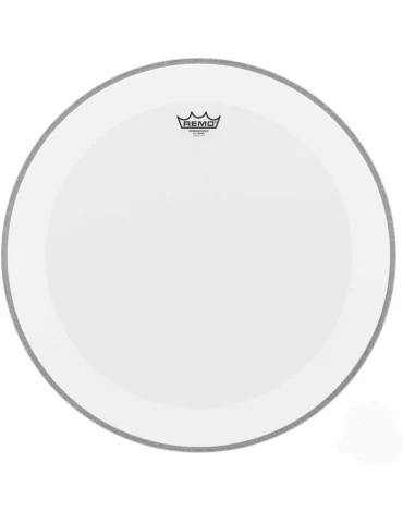  REMO P4-1122-C2 Cabezal Powerstroke 4 pulido con chorro de arena de 22 "con doble capa + refuerzo transparente|MusicGoodDeal 