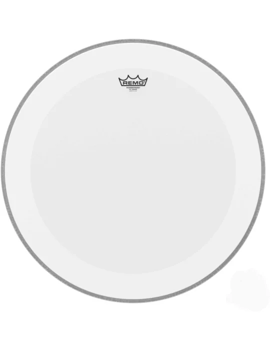  REMO P4-1122-C2 Cabezal Powerstroke 4 pulido con chorro de arena de 22 "con doble capa + refuerzo transparente|MusicGoodDeal 