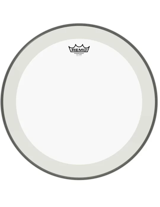  REMO P4-1318-C2 18" PWRSTRK.4 CLEAR+DOT|MusicGoodDeal 