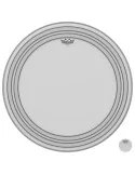  REMO PW-1124-00 Parche Powersonic lijado de 24 "para bombo, con aros internos|MusicGoodDeal 