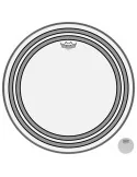  REMO PW-1320-00 Parche transparente Powersonic de 20 "para bombo, con anillos internos|MusicGoodDeal 