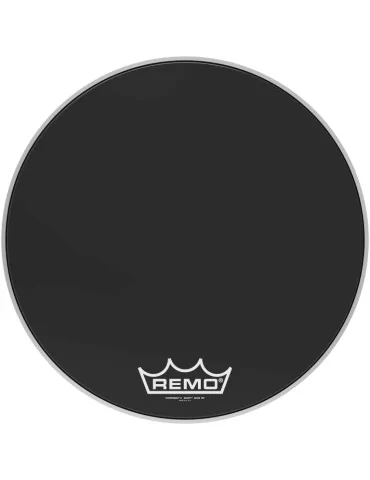  REMO PM-2422-MP 22" Powermax 2 Ebony marching bass drum head|MusicGoodDeal 