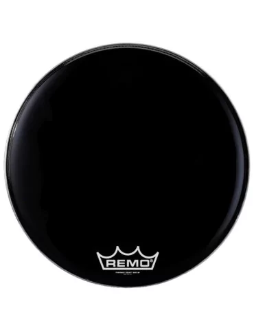  REMO PM-2424-MP 24" Powermax 2 Ebony marching bass drum head|MusicGoodDeal 