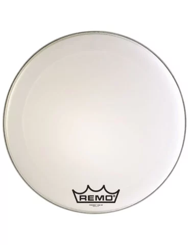  REMO PM-2018-MP 18" Powermax 2 Ultra White marching bass drum head|MusicGoodDeal 