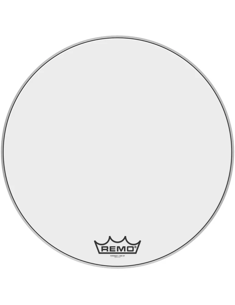  REMO PM-2028-MP Parche Powermax 2 Ultra White 28 "para bombo de desfile|MusicGoodDeal 