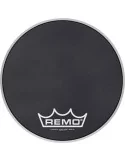  REMO PM-1814-MP 14" Powermax Black Suede Marching Bass Drumhead|MusicGoodDeal 