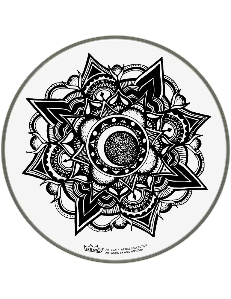  REMO PE-0013-AB-005 13"ARTBEAT SKYNDP NOCTUR.BLOOM|MusicGoodDeal 