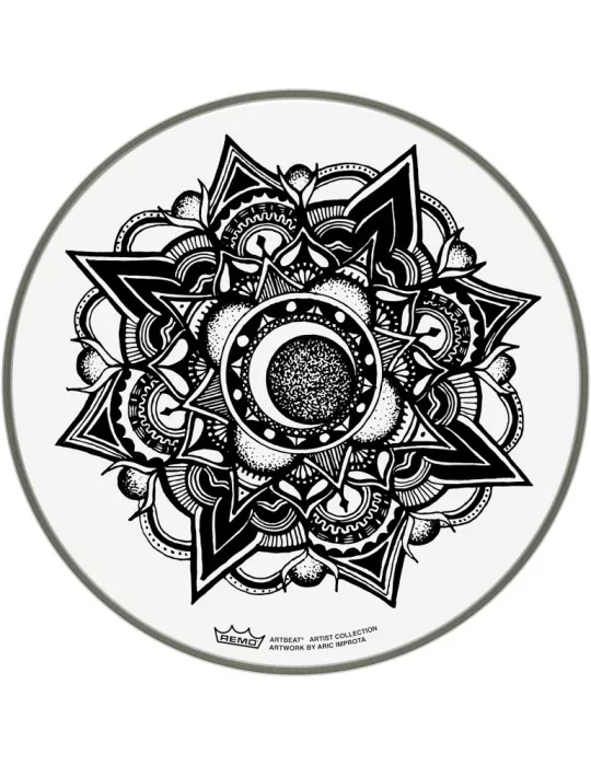  REMO PE-0013-AB-005 13"ARTBEAT SKYNDP NOCTUR.BLOOM|MusicGoodDeal 