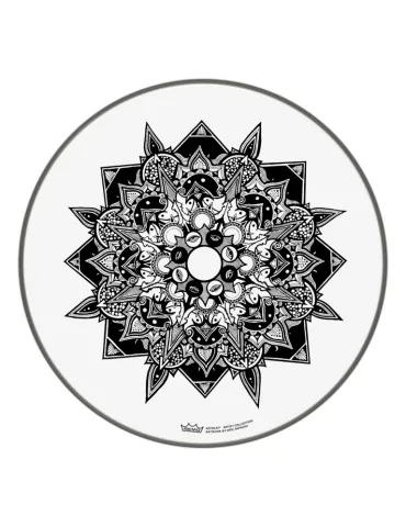  REMO PE-0016-AB-006 Artbeat Skyndeep Emperor Clear batter drumhead, 16", Disillusion|MusicGoodDeal  2