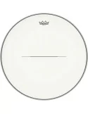 REMO TC-2200-RA Parche Custom Hazy de 22 "con borde interior de aluminio, para timbales|MusicGoodDeal 
