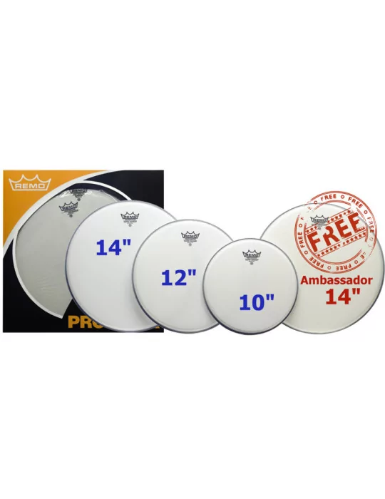  REMO PP-1020-BE PROPACK BE110/12/14+BA14 FREE|MusicGoodDeal 