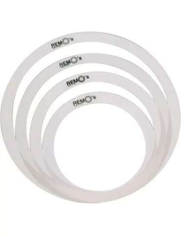  REMO RO-0244-00 Rem-o-ring set, 4 pieces 1x10", 1x12" + 2x14", for Tom/ Snare/ Floortom|MusicGoodDeal 
