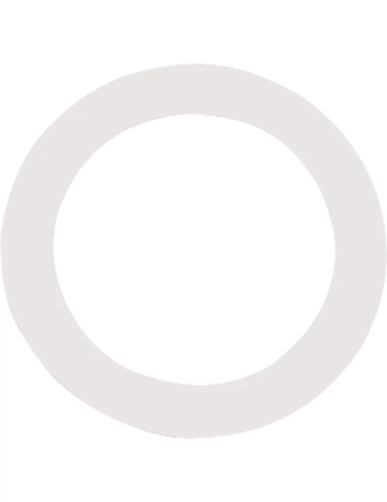  REMO DM-0005-01 5.5" DynamO ring for bass drum vent hole, white|MusicGoodDeal 