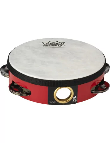  REMO TA-5106-52 6"TAMB 1ROW JGL-FIXED HEAD RED|MusicGoodDeal 