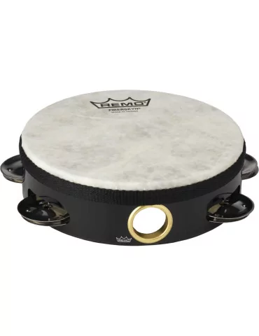  REMO TA-5106-70 6"TAMB 1ROW JGL-FIXED HEAD BK|MusicGoodDeal 