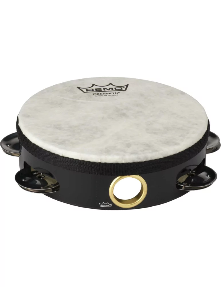  REMO TA-5106-70 6"TAMB 1ROW JGL-FIXED HEAD BK|MusicGoodDeal 